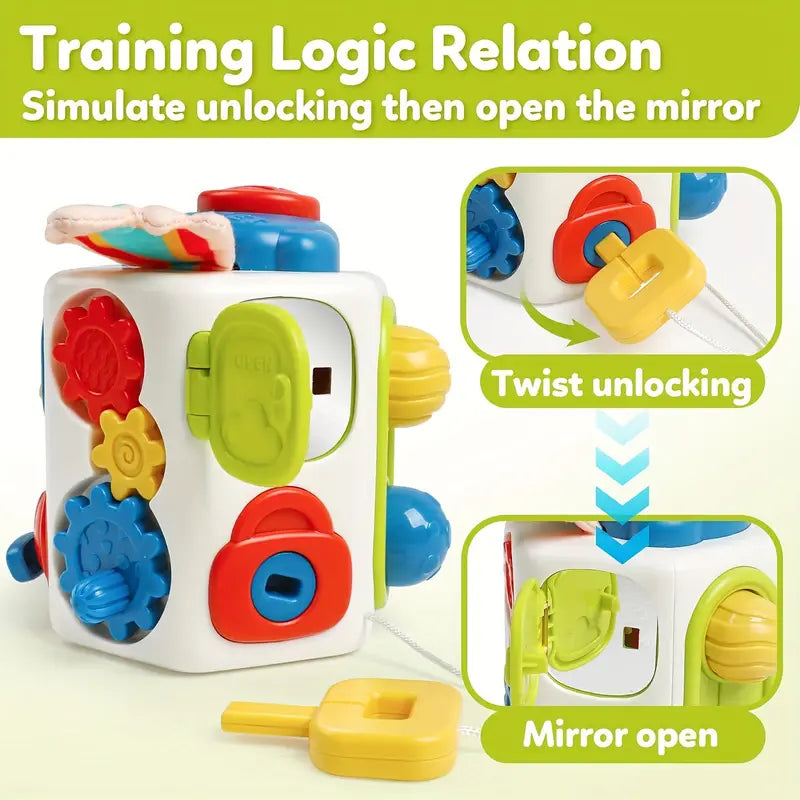 Cube Magique Montessori | Plaisir de Jeu pour Bébés - Jouet Éducatif pour le Développement