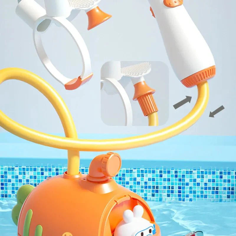 AquaSpray | Spritziger Badespaß - Elektrische Duschkopf und Wasserspielzeug für Babys