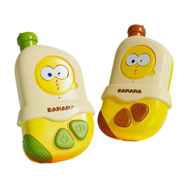 BananaCom Walkie Talkie | Comunicazione divertente per bambini - Interazione genitore-figlio