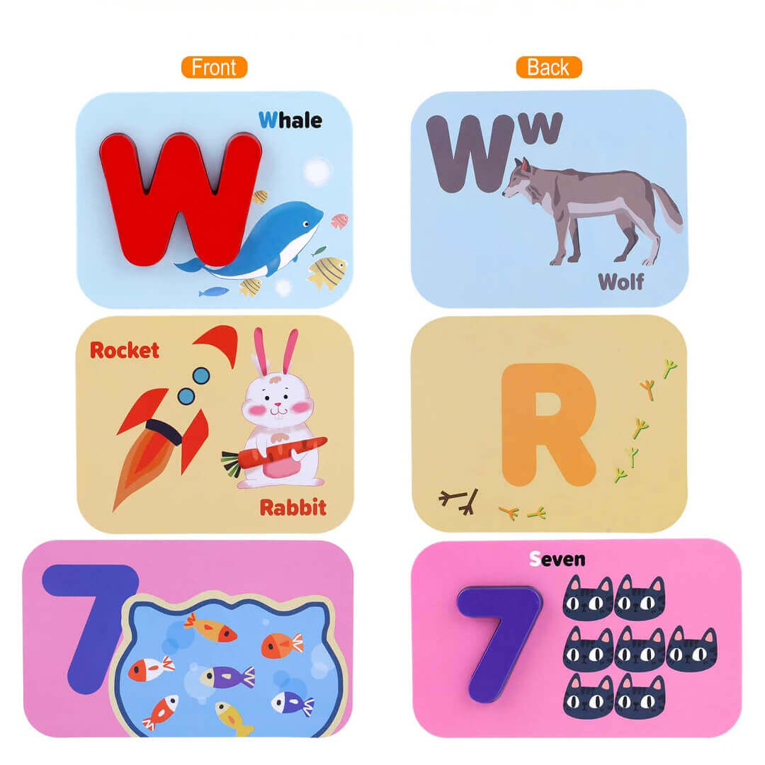 Flashcards for Letters and Numbers | Make Learning Fun - Educational Toys for Children