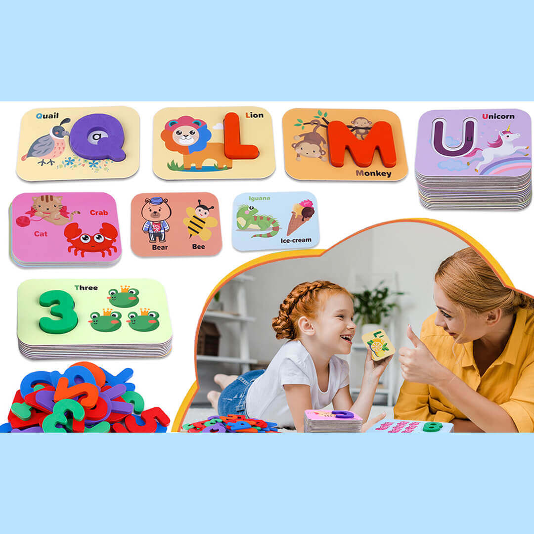 Flashcards for Letters and Numbers | Make Learning Fun - Educational Toys for Children