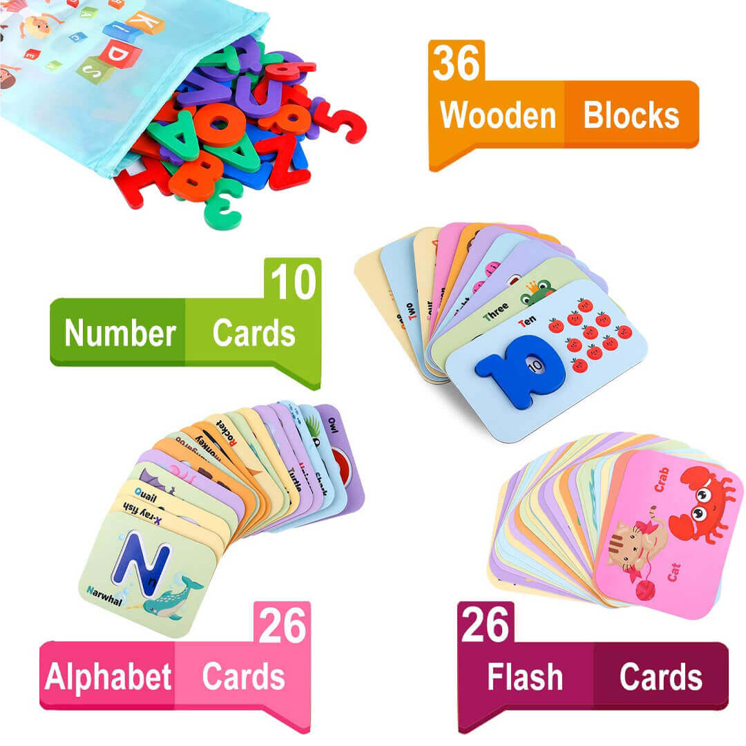 Flashcards for Letters and Numbers | Make Learning Fun - Educational Toys for Children