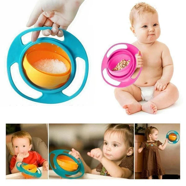 Gyro Bowl | Make eating easy - Spill-proof bowl with 360° rotation
