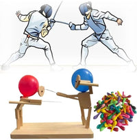 Thumbnail for Bamboo Playmates | Laugh together, play together - Wooden fighting robots