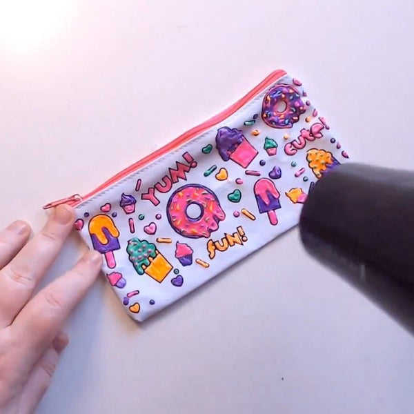 PuffiPen | Magiczne rysowanie, sztuka 3D ożywa - Zestaw 6 puchatych długopisów