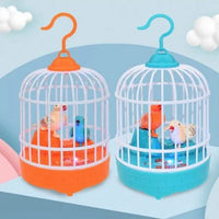 Thumbnail for Gabbia per Uccelli Interattiva FeatherTune | Gabbia per Uccelli Gioca e Impara per Bambini - Funzione Luce e Suono