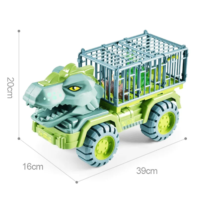 Aventure Camion Jurassique | Laisse Ton Enfant Rêver – Jouet Dinosaure Réaliste Aventure de dinosaure réaliste dans un camion robuste