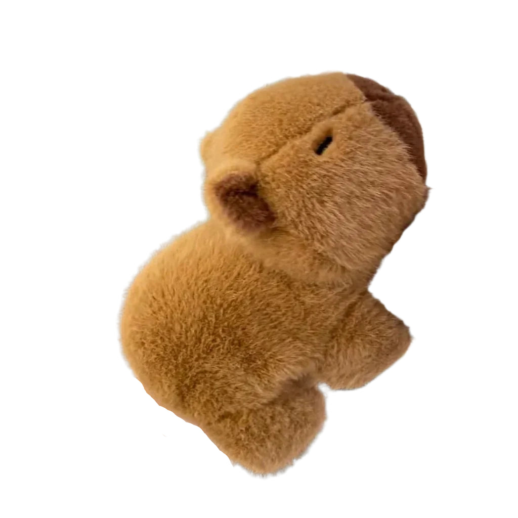 CapyBaraCharm | Verspielt und niedlich - Quetschbare Capybara Schlüsselanhänger mit Sound