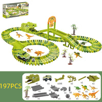 Thumbnail for Flexibler Rennstrecke - Flexibles Schienenset Rennbahn-Spielzeugset