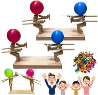 Thumbnail for Bamboo Playmates | Laugh together, play together - Wooden fighting robots