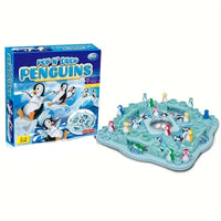 Thumbnail for CoolQuest | Scivolo Pinguino - Puzzle da Scrivania per Bambini Gioco con Dadi Giocattolo