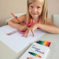 Thumbnail for DeliColor | Kleurrijk creatief - Mini kleurpotloden set voor school en kunst