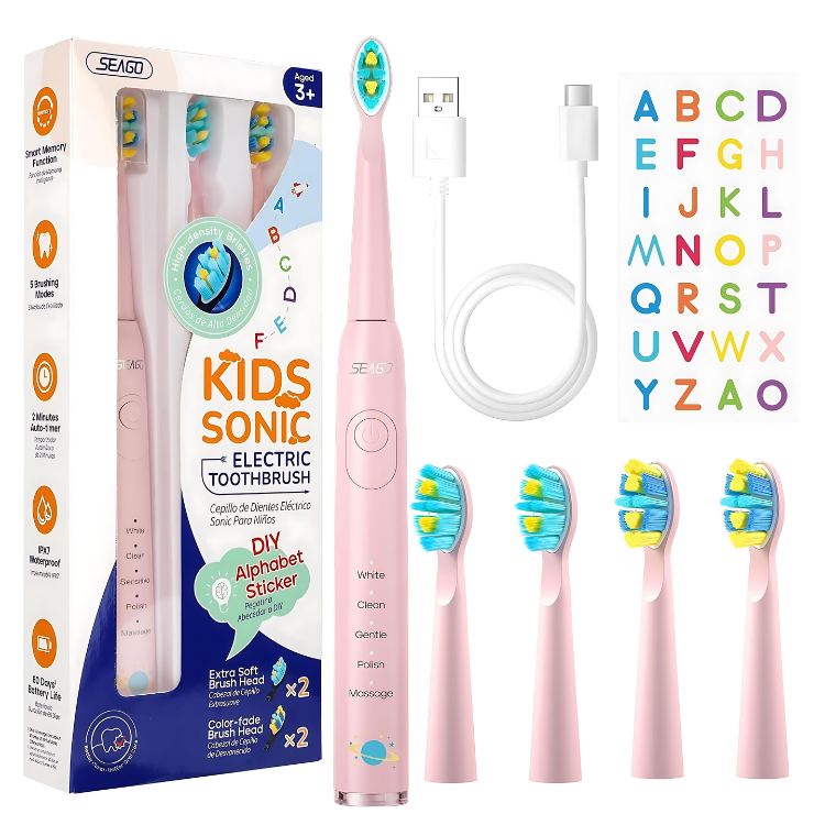 SonicSmile Buddy | Healthy tooth brushing fun for your little one - Electric toothbrush for children