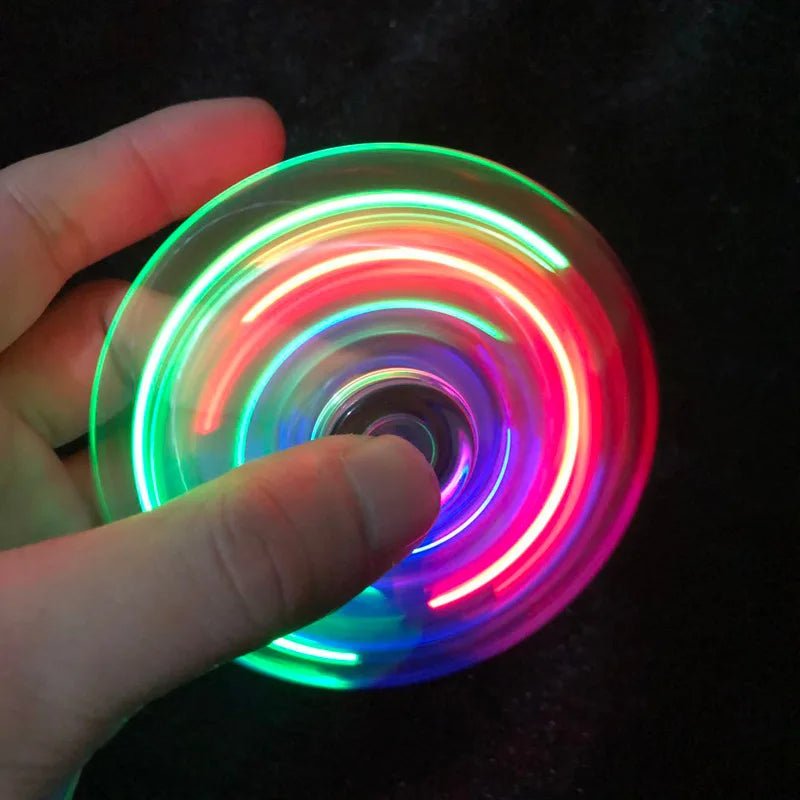 GlowSpin | Magical light show in your hand - LED Fidget Spinner with enchanting glow!