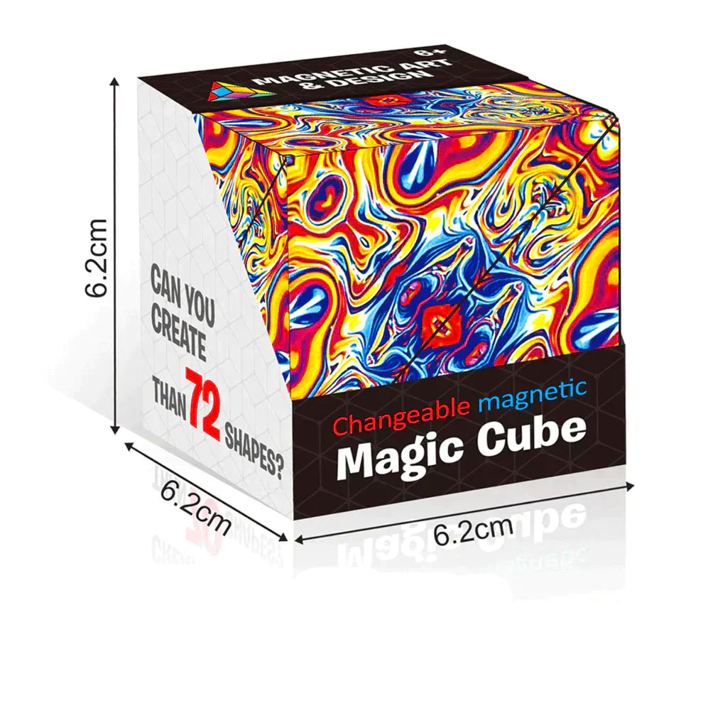GeoFlex Cube | Stimulates Creative Thinking - Educational and Interactive Toy