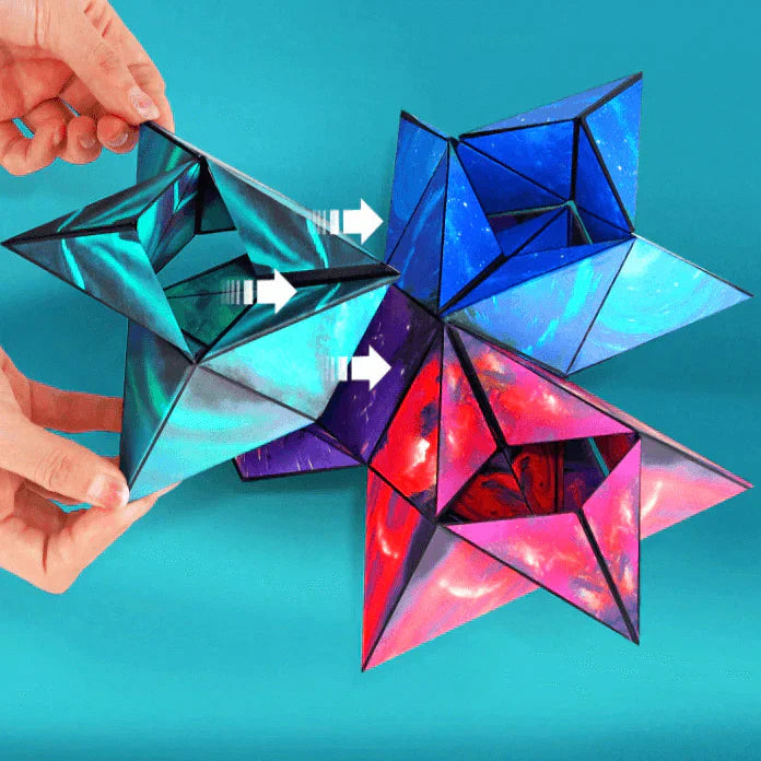 GeoFlex Cube | Stimulates Creative Thinking - Educational and Interactive Toy