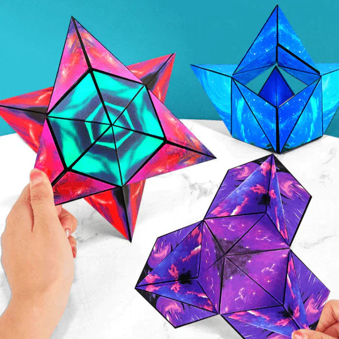 GeoFlex Cube | Stimulates Creative Thinking - Educational and Interactive Toy
