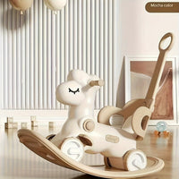 Thumbnail for Shining Baby Schommelpaard | Magisch plezier voor je kleintje - 2-in-1 Schommelpaard en Loopfiets