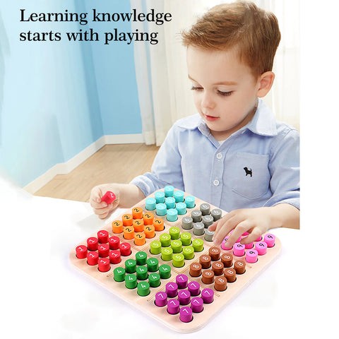 Houten Sudoku Spel 3D Nummers Kinderspeelgoed | Educatief