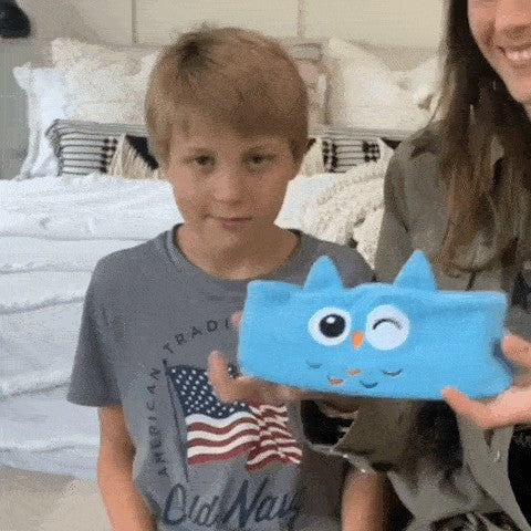 CozyTunes draadloze hoofdtelefoon | Kindvriendelijke dierenkop met Bluetooth – Muziekplezier voor elk kind