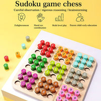 Thumbnail for Houten Sudoku Spel 3D Nummers Kinderspeelgoed | Educatief