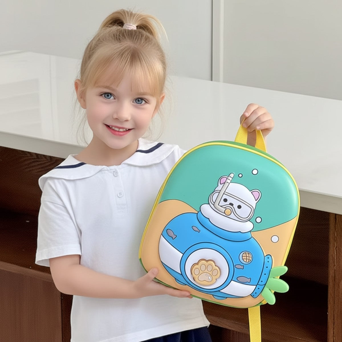 Kinderrugzak Astronaut Zeeduiker Met Verlichte Pootjes | Speels Design