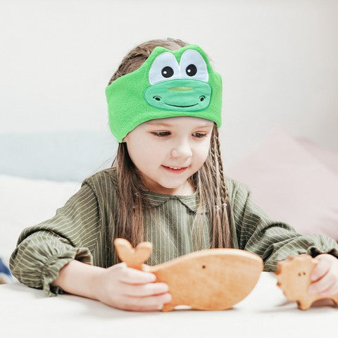 CozyTunes draadloze hoofdtelefoon | Kindvriendelijke dierenkop met Bluetooth – Muziekplezier voor elk kind