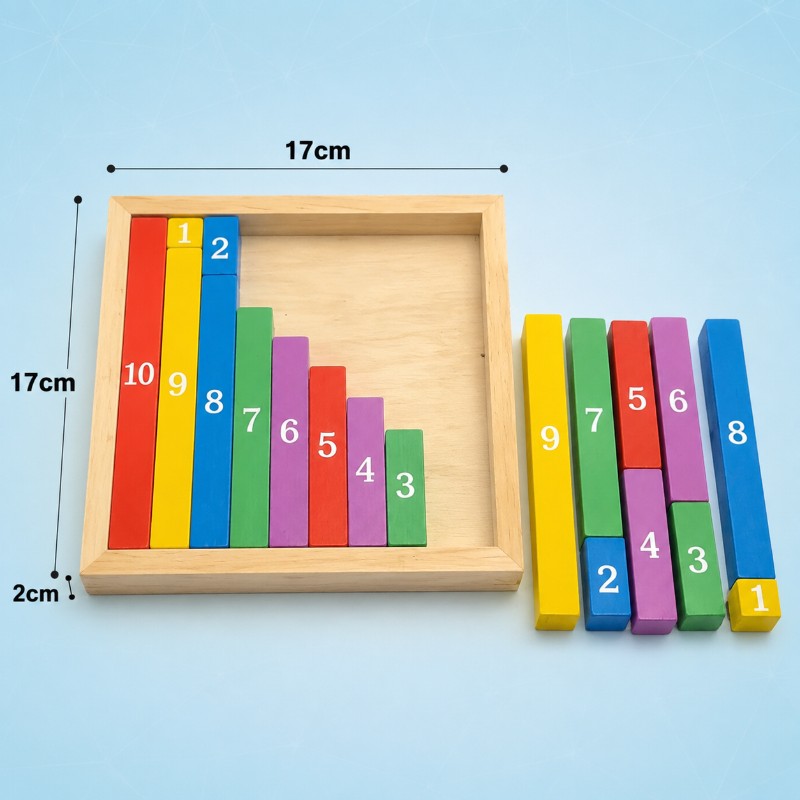 Rekenframe Hout Educatief Speelgoed Getallen | Leren