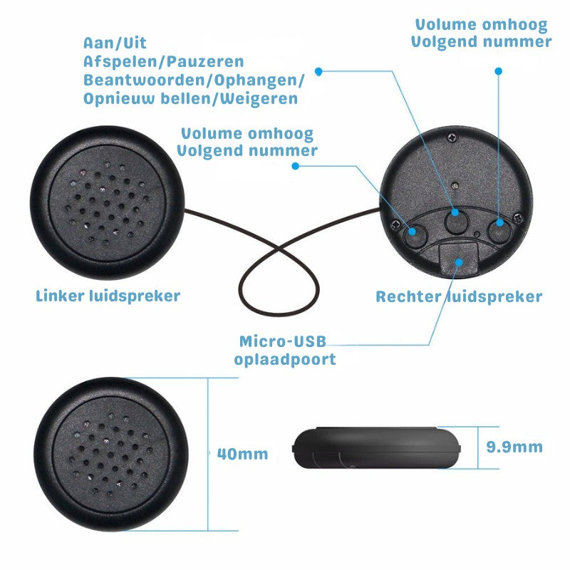 CozyTunes draadloze hoofdtelefoon | Kindvriendelijke dierenkop met Bluetooth – Muziekplezier voor elk kind