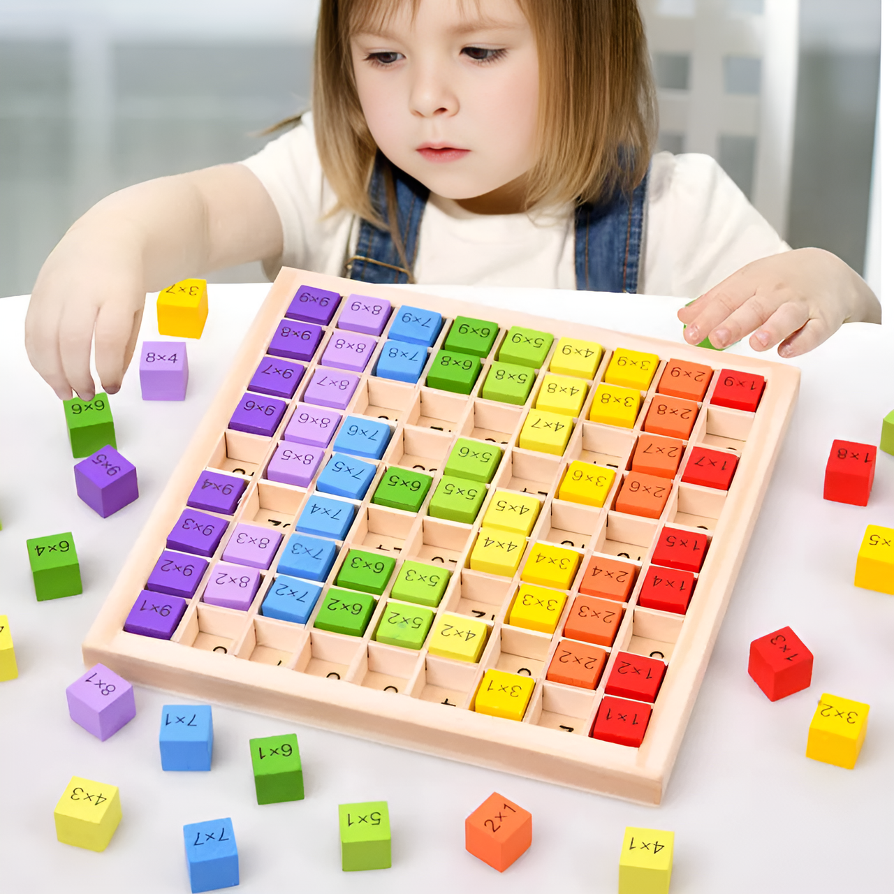 Mathe-Zauberbrett | Mathematische Fähigkeiten entwickeln - Bildungs-Spiel für junge Denker