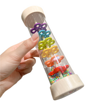 Thumbnail for Ecotoys RainTune | Soothing rain music toy - Montessori Wooden Rain Rattle!