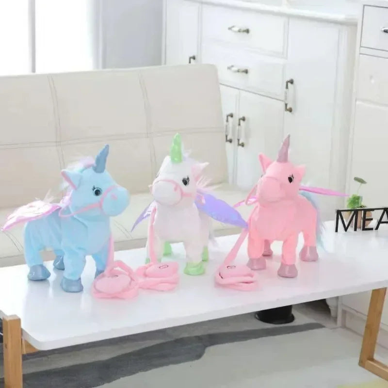 Unicorno Magico | Cantare e camminare allegramente - Peluche Unicorno Magico Danzante