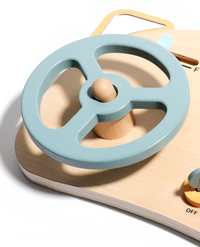 Thumbnail for BusyCar | Utvecklingsfärdigheter på språng - Montessori Bil Busy Board