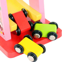 Thumbnail for EcoToys Corrida & Brincadeira | Diversão Infinita - Pista de Corrida de Madeira Colorida