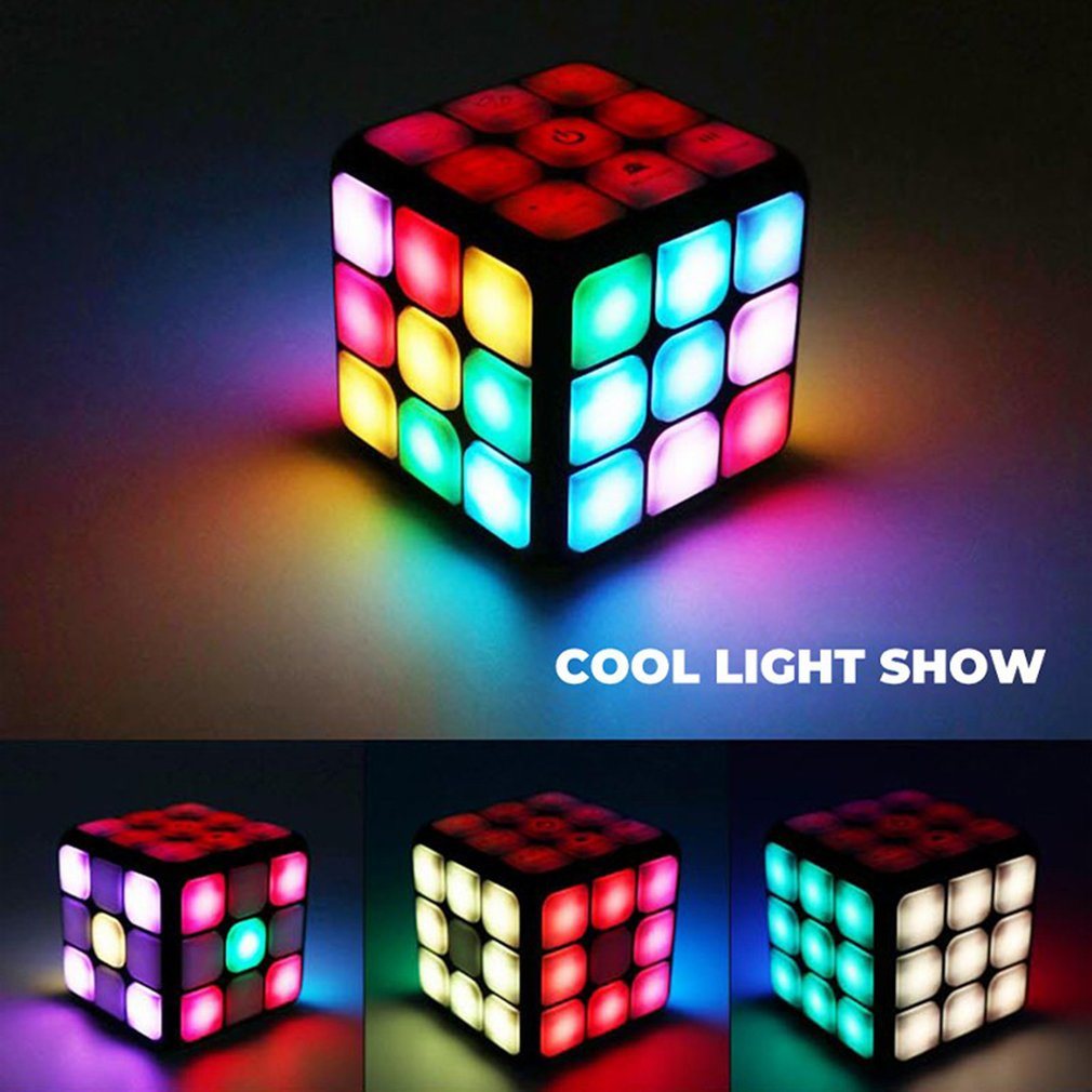 LumiCube | Plaisir de jeu mince - Cube interactif lumineux avec son et musique