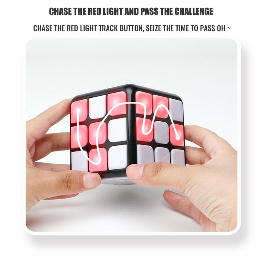 LumiCube | Plaisir de jeu mince - Cube interactif lumineux avec son et musique