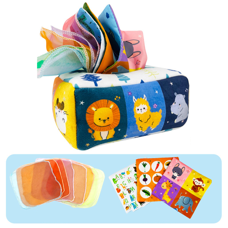 Peekaboo-Spieluhr  | Entdecken und Lernen - Montessori Sensorisches Spielzeug für Babys