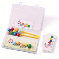 Thumbnail for Ecotoys Arcobaleno Worm Stack | Giocando a Impilare - Giocattolo Educativo Montessori per Impilare