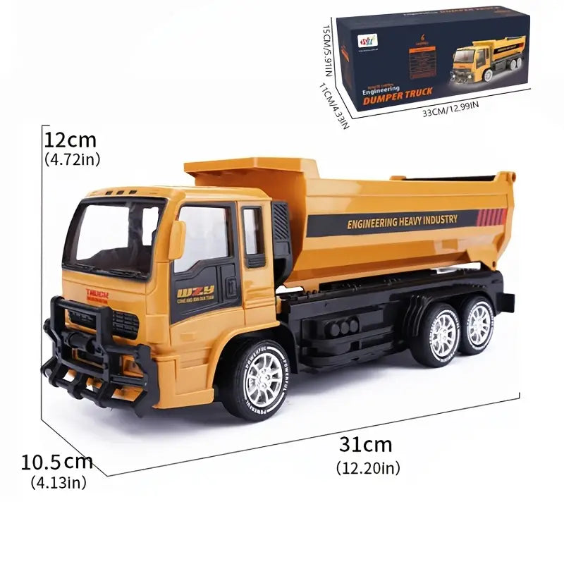 DynaTruck | Robusto camion RC - Veicolo da costruzione robusto per bambini