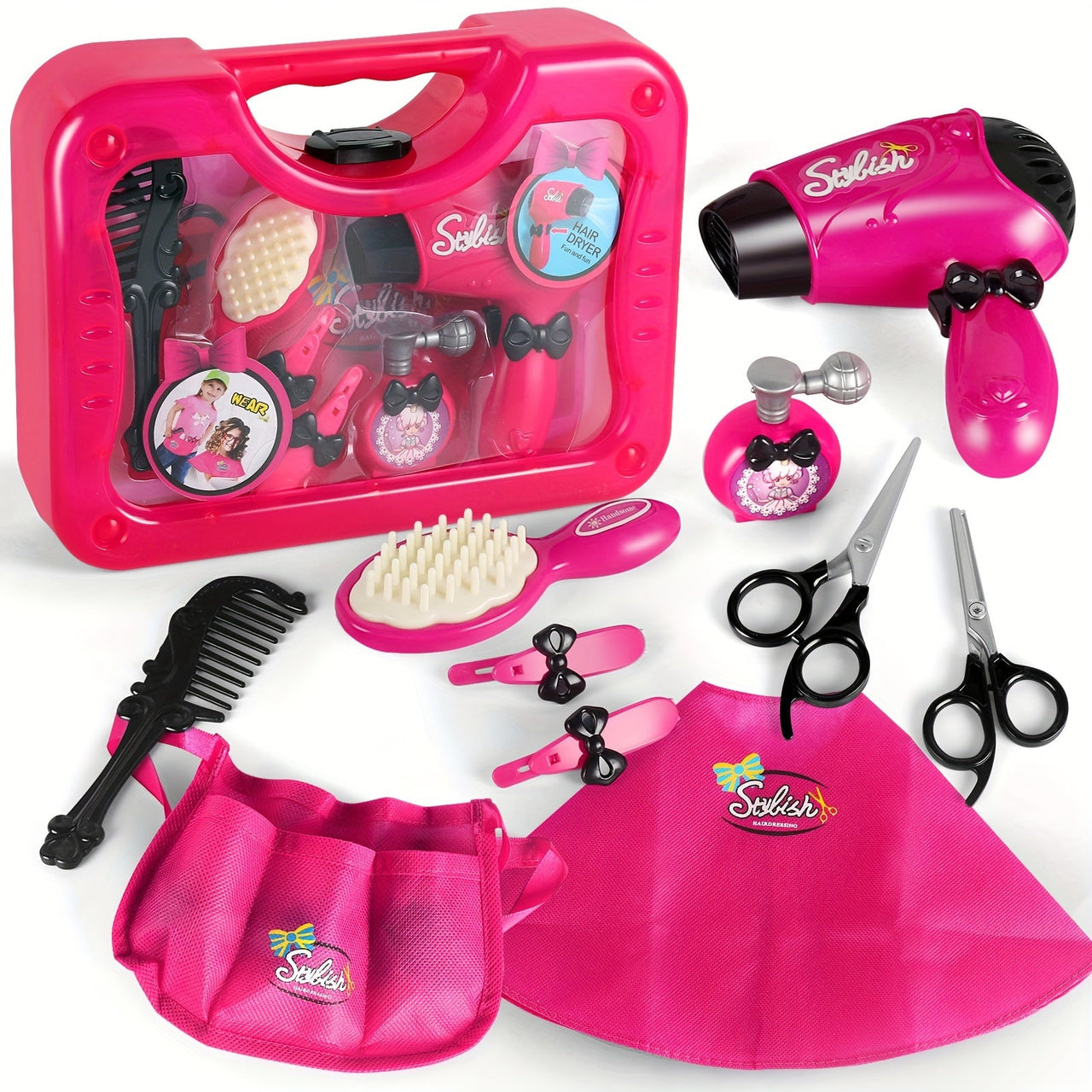 GlamourPlay | Magico make-over - Set da gioco salone di bellezza per bambini creativi