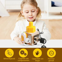 Thumbnail for Ecotoys Busy Cube | Lära genom lek - Leksaker för resan