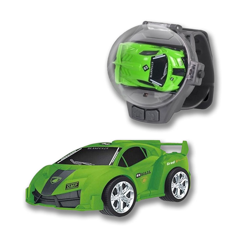 SpeedyWrist | Gara al polso - Mini auto RC con telecomando orologio