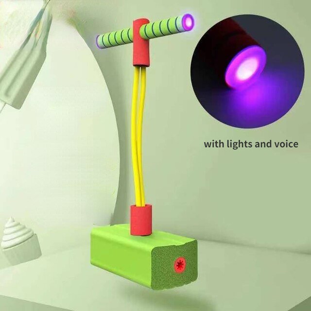 BounceBuddy | Divertimento primaverile per tutti - Morbido pogo stick in schiuma