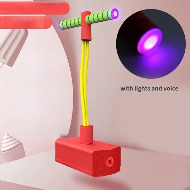 BounceBuddy | Divertimento primaverile per tutti - Morbido pogo stick in schiuma
