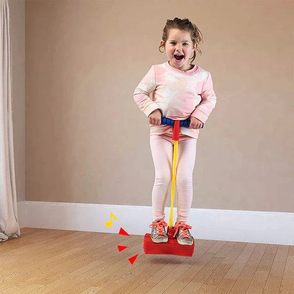 BounceBuddy | Divertimento primaverile per tutti - Morbido pogo stick in schiuma
