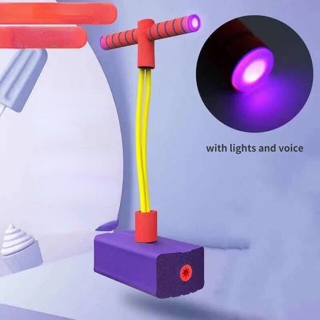 BounceBuddy | Divertimento primaverile per tutti - Morbido pogo stick in schiuma