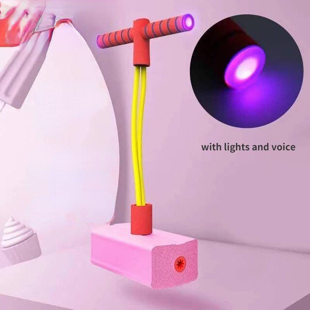 BounceBuddy | Divertimento primaverile per tutti - Morbido pogo stick in schiuma