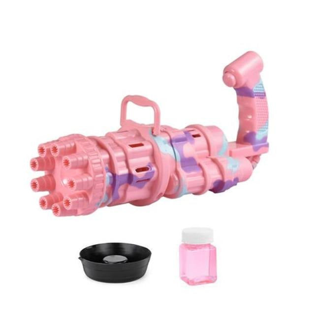 BubbleBlaster | Magiczne widowisko baniek - Automatyczny pistolet Gatling do baniek dla niekończącej się zabawy