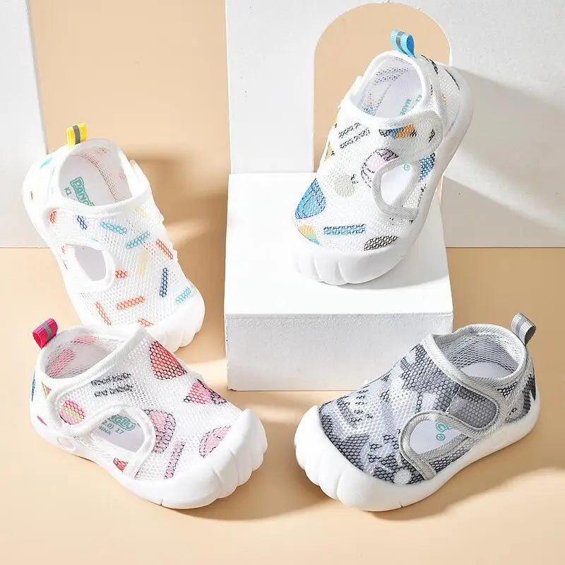 Summer Breathable Mesh Kids Sandals | Lightweight and Soft Sole - Perfect for First Walkers