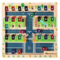 Thumbnail for Öko-Spielzeug  | Motorische Fähigkeiten entwickeln - Alphabet Parklabyrinth